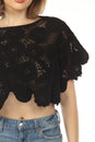 Load image into Gallery viewer, Lace Mandala Crop Top
