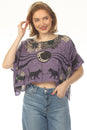 Load image into Gallery viewer, Moonflower Cats Scarf Top
