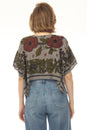 Load image into Gallery viewer, Cottage Garden Scarf Top
