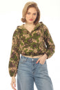 Load image into Gallery viewer, Paisley Cat Bomber Jacket
