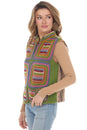 Load image into Gallery viewer, Geo Patchwork Crochet Wool Vest
