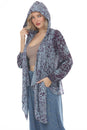 Load image into Gallery viewer, Romantic Celestial Flowy Hoodie
