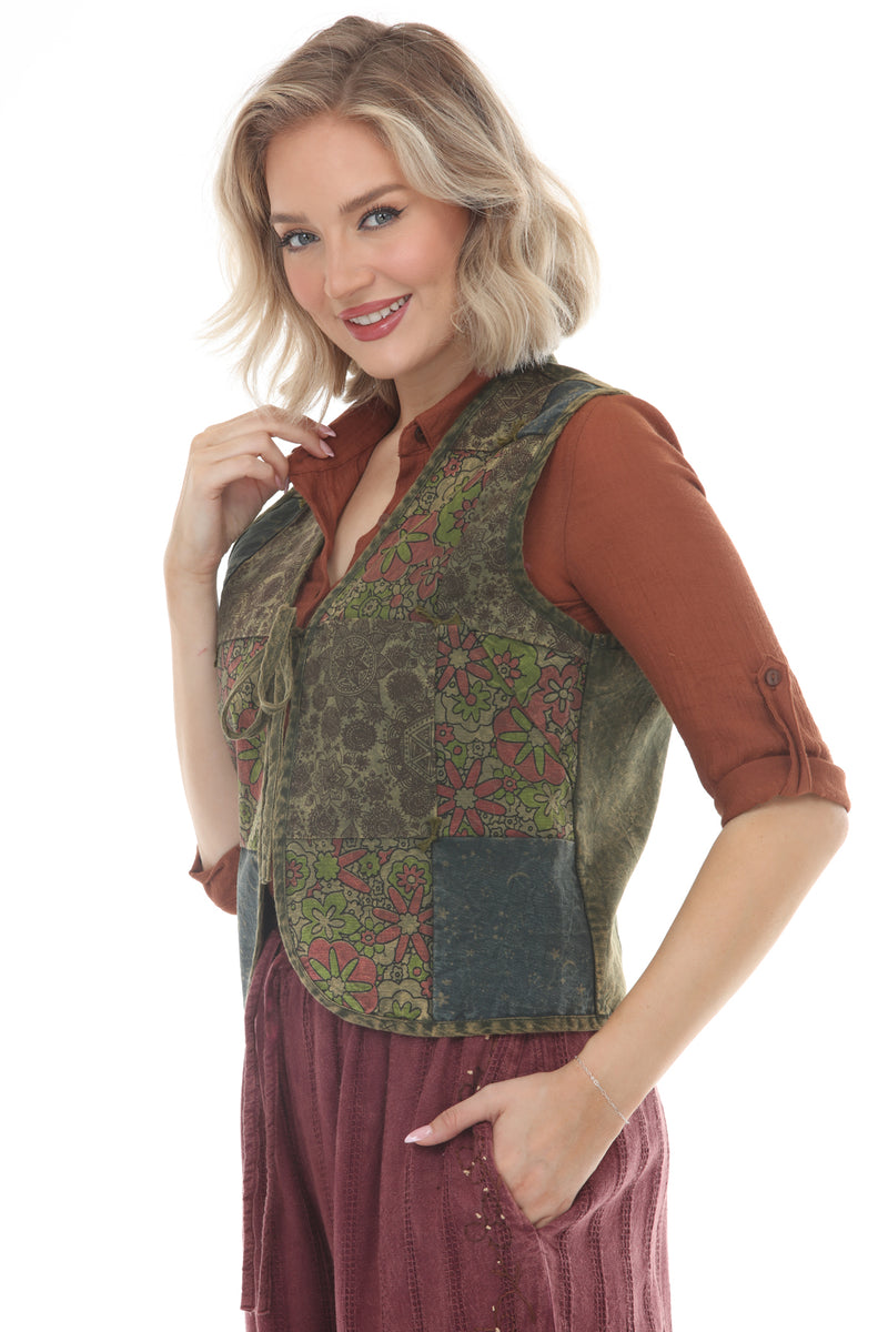 Patchwork Ganny Vest