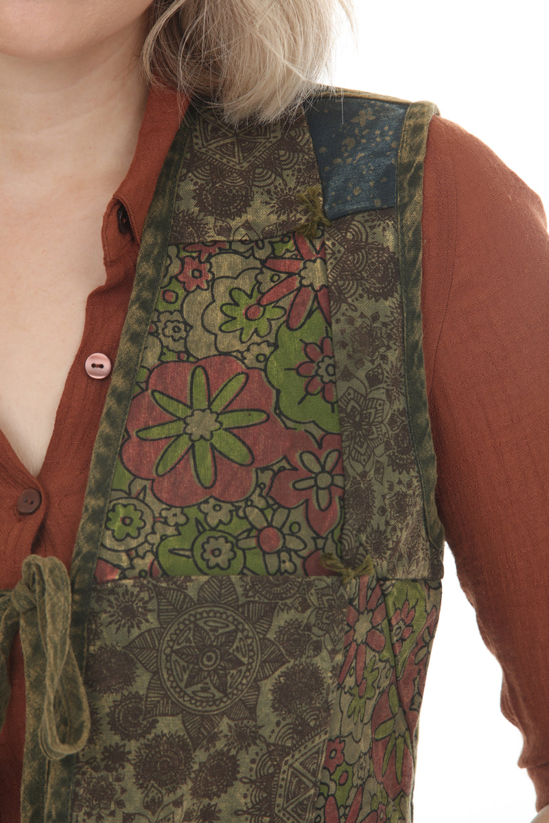 Patchwork Ganny Vest