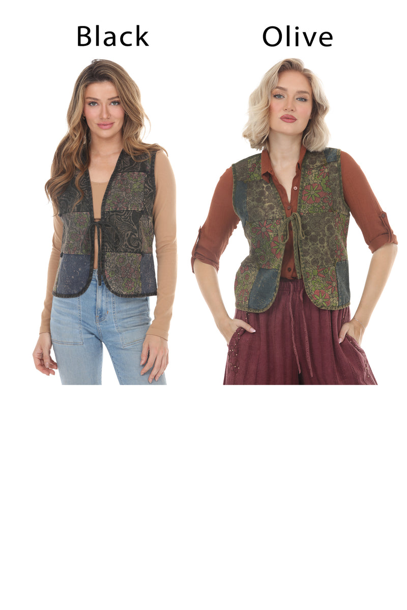 Patchwork Ganny Vest