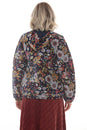 Load image into Gallery viewer, Floral Velvet Quilted Jacket
