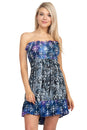 Load image into Gallery viewer, Tie-dye Bandeau Dress
