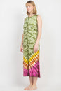 Load image into Gallery viewer, Sleeveless Tie-dye Midi Dress
