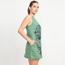 Load image into Gallery viewer, Boho Print Jersey Tank Dress
