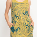 Load image into Gallery viewer, Boho Print Jersey Tank Dress

