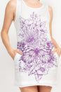 Load image into Gallery viewer, Boho Print Jersey Tank Dress
