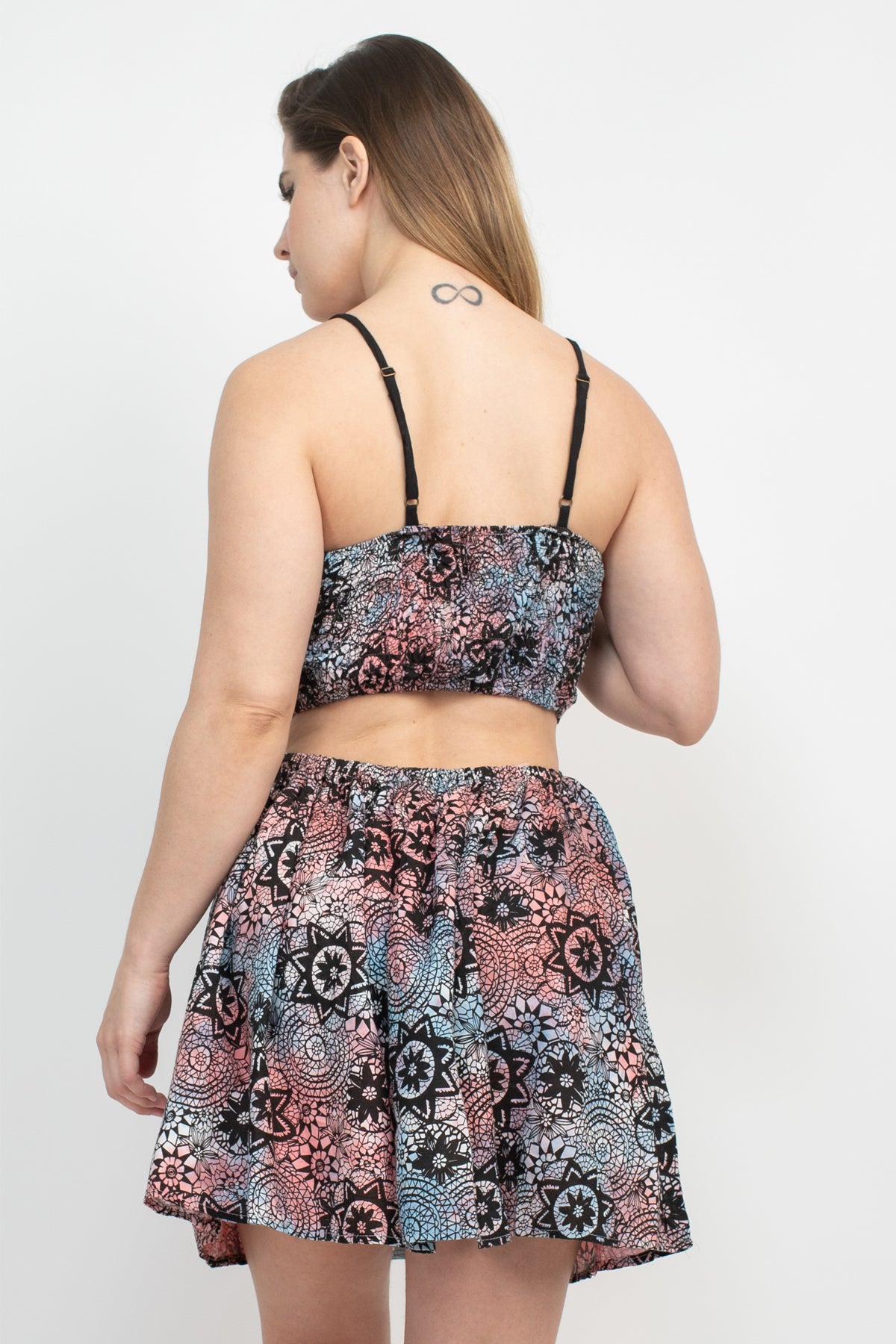 Mandala Lace Cutout Dress