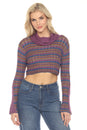 Load image into Gallery viewer, Lacy Knit Cowl Sweater
