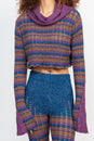 Load image into Gallery viewer, Lacy Knit Cowl Sweater
