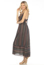 Load image into Gallery viewer, Striped Bustier Maxi Dress

