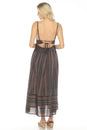 Load image into Gallery viewer, Striped Bustier Maxi Dress
