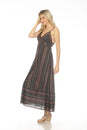 Load image into Gallery viewer, Striped Bustier Maxi Dress
