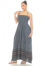 Load image into Gallery viewer, Sahara Border Print Maxi Dress
