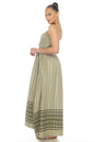 Load image into Gallery viewer, Sahara Border Print Maxi Dress
