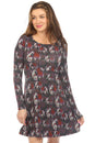 Load image into Gallery viewer, Elephant Print Skater Dress
