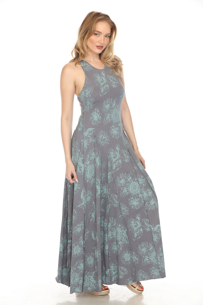 Sunflower Jersey Maxi Dress