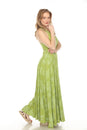 Load image into Gallery viewer, Sunflower Jersey Maxi Dress
