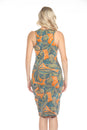 Load image into Gallery viewer, Butterfly High Slit Midi Dress
