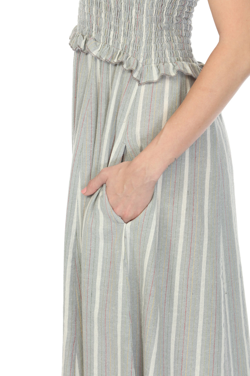 Swift Stripe Midi Dress