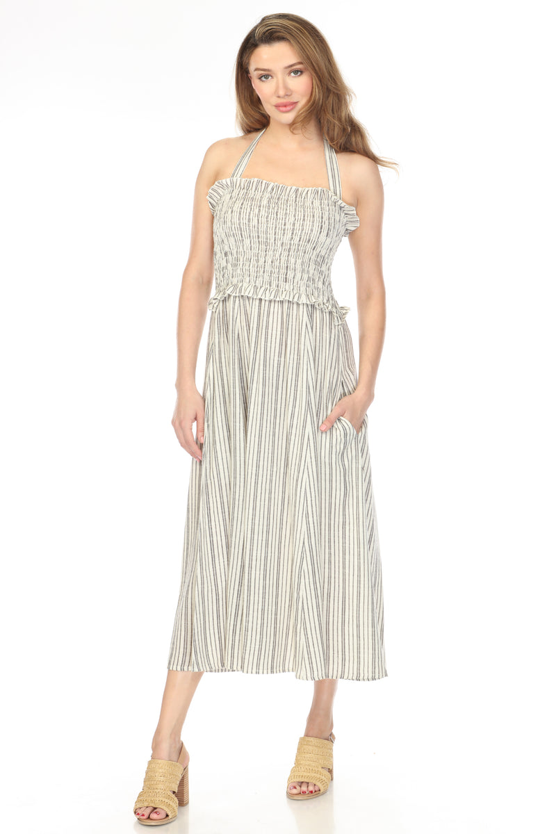 Swift Stripe Midi Dress