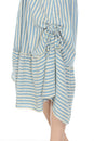 Load image into Gallery viewer, Convertible Drawstring Striped Dress
