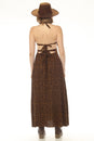 Load image into Gallery viewer, Leaf Print Tie Back Maki Dress
