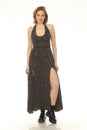 Load image into Gallery viewer, Leaf Print Tie Back Maki Dress
