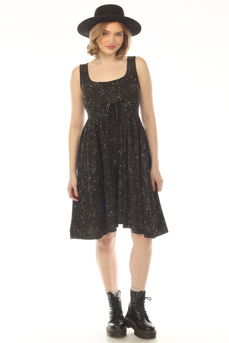 Celestial Corset Twirl Dress