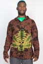 Load image into Gallery viewer, Leaf Pullover Tie-dye Hoodie
