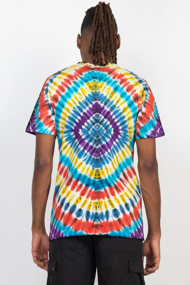 Unisex Diamond Tie-dye T-Shirt