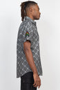 Load image into Gallery viewer, JahRoot Chain Link Fence Button Up Shirt
