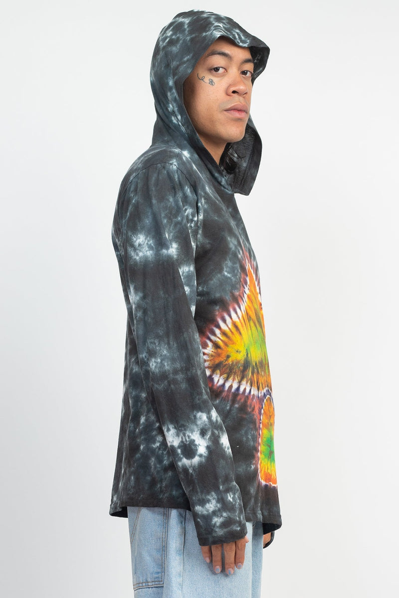 Unisex Tie-Dye Mushroom Hoodie