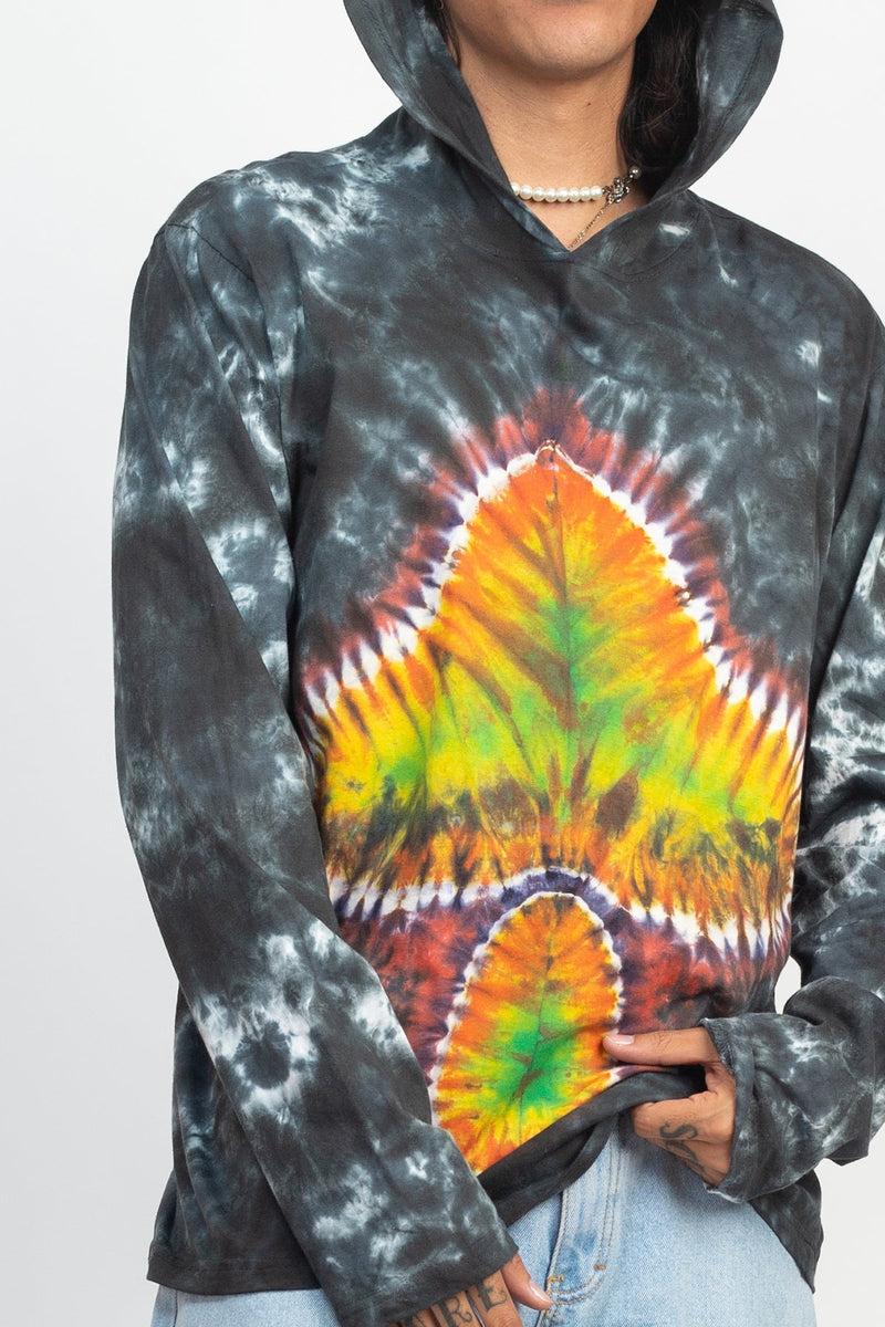 Unisex Tie-Dye Mushroom Hoodie