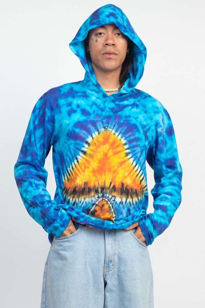 Unisex Tie-Dye Mushroom Hoodie