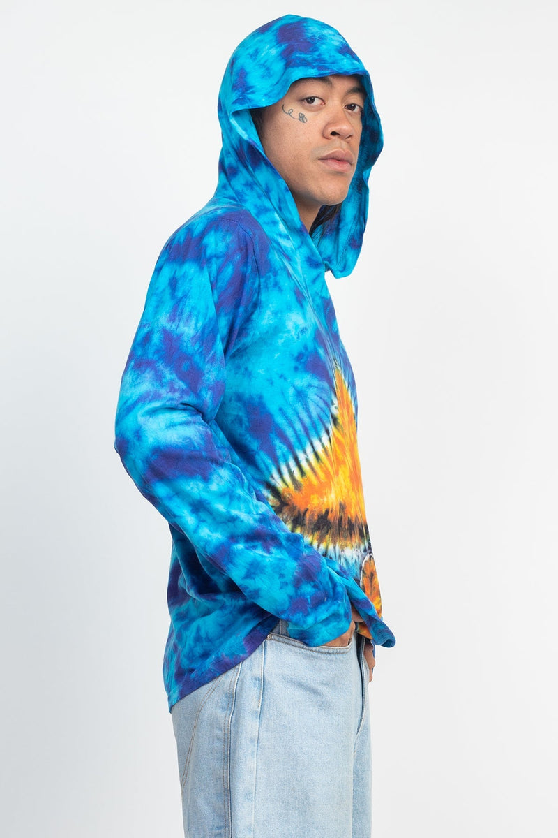 Unisex Tie-Dye Mushroom Hoodie