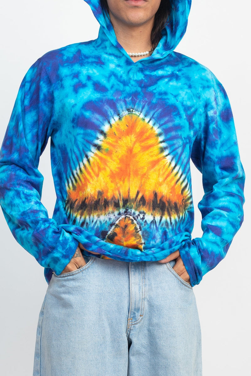 Unisex Tie-Dye Mushroom Hoodie