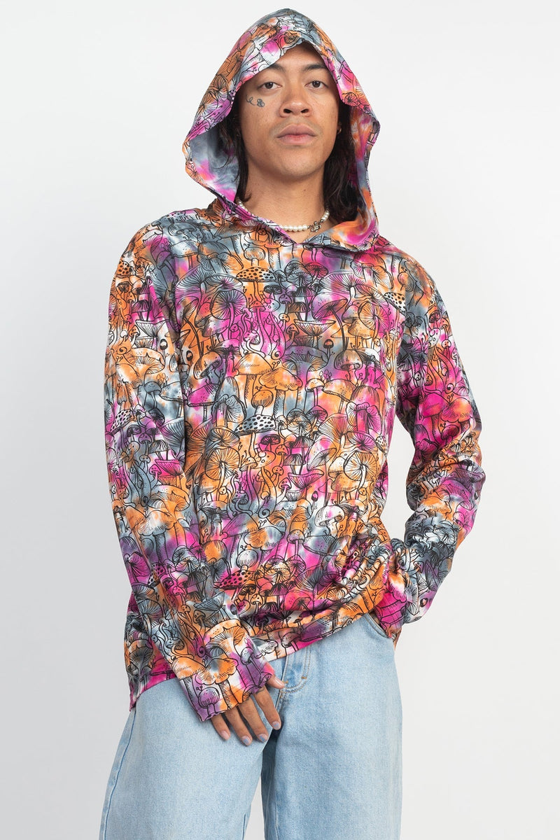 Mushroom Tie-Dye Hoodie