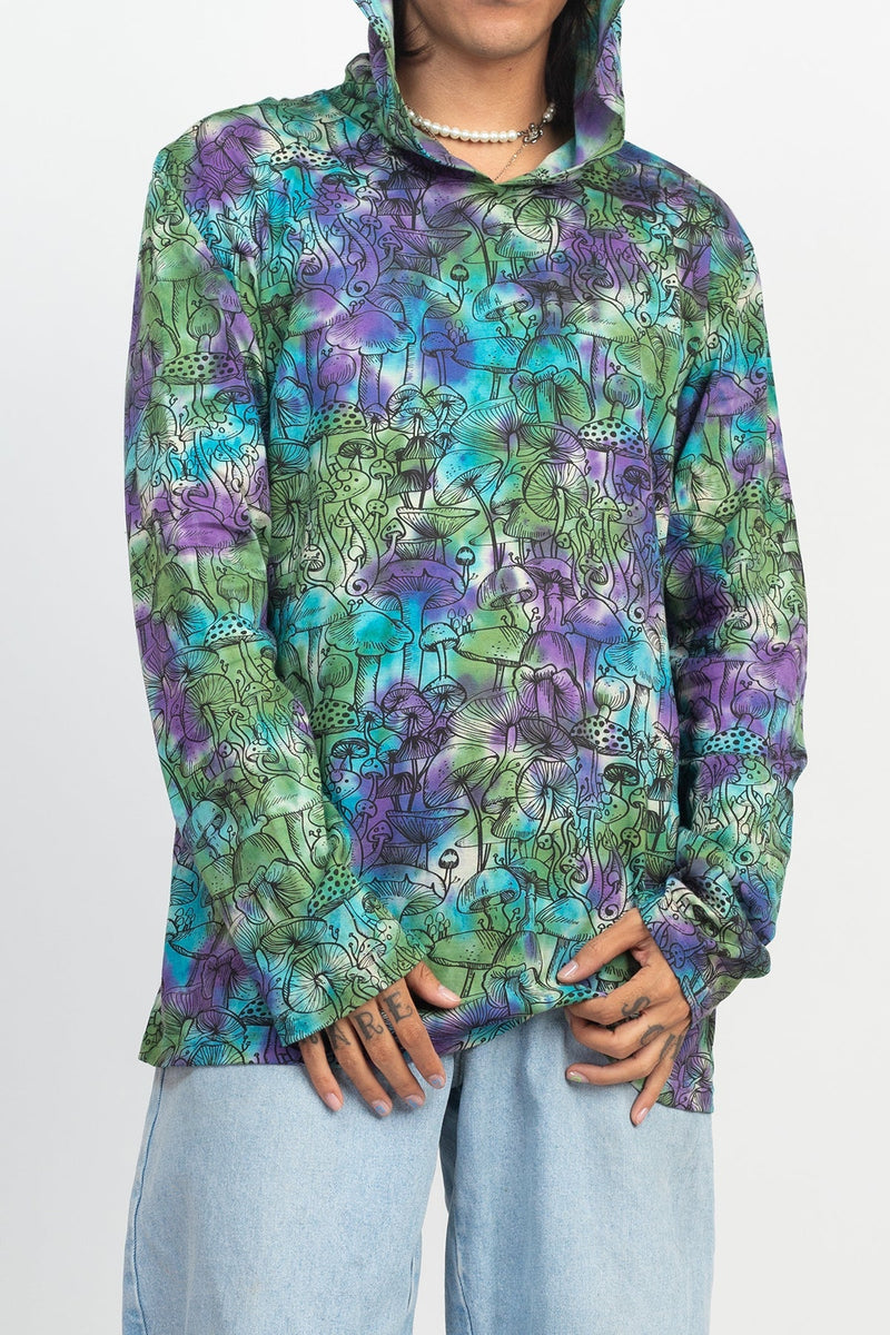 Mushroom Tie-Dye Hoodie