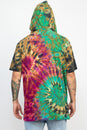 Load image into Gallery viewer, Grunge Tie-Dye Hoodie Tee
