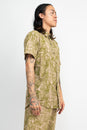 Load image into Gallery viewer, Tropical Leaves Button Up Shirt
