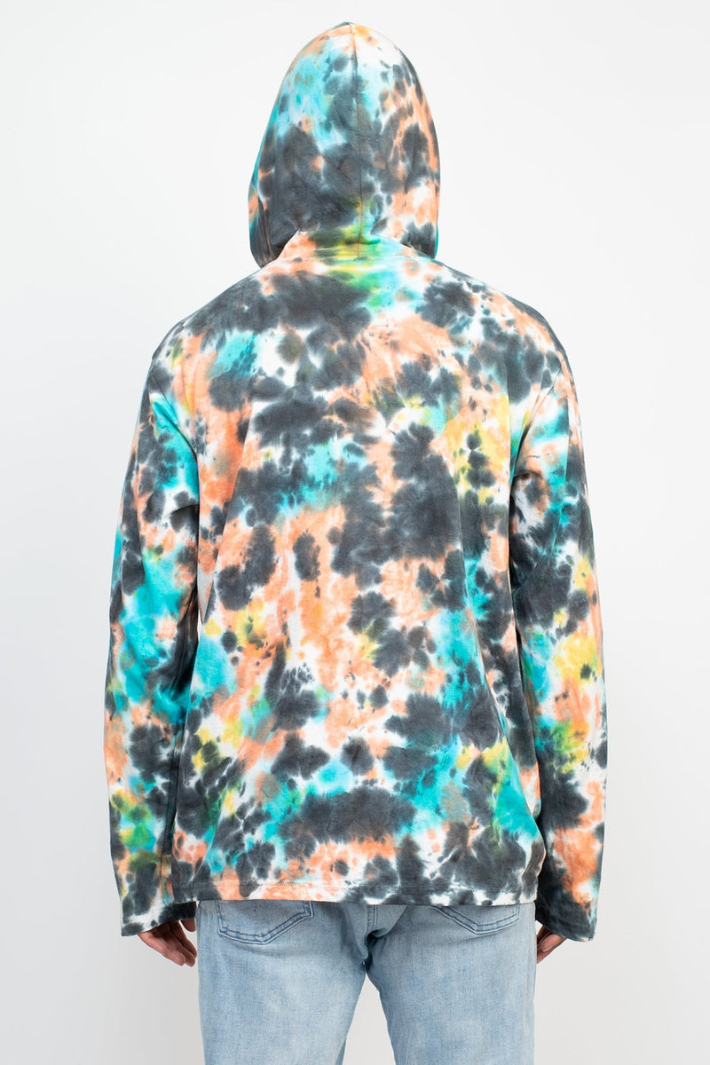 Unisex Earthy TieDye Pullover Hoodie