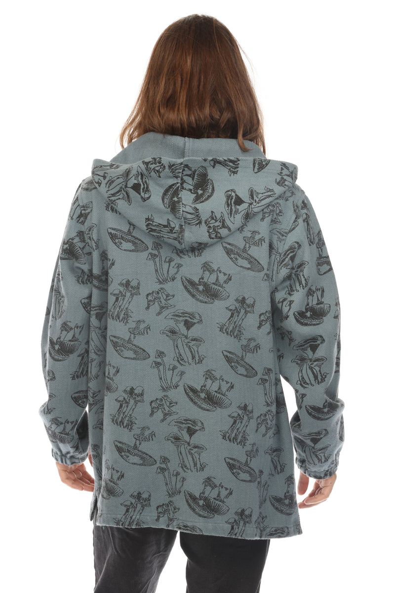 Mushroom Unisex Baja Hoodie