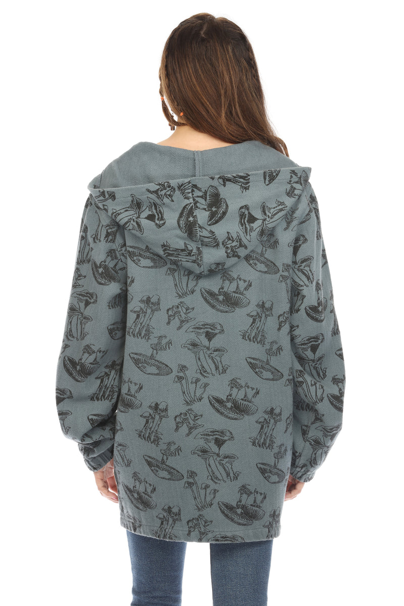 Mushroom Unisex Baja Hoodie