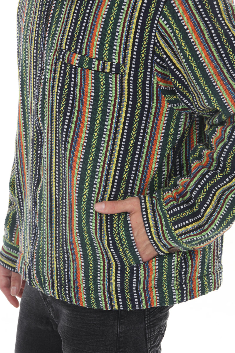 Mens Fleece Lined Zip Work Jacket