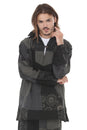 Load image into Gallery viewer, Vintage Patchwork Baja Hoodie
